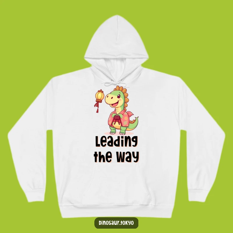 Cozy Funny Joyful Dinosaur Hoodie: Warmth and Light with a Humorous Touch