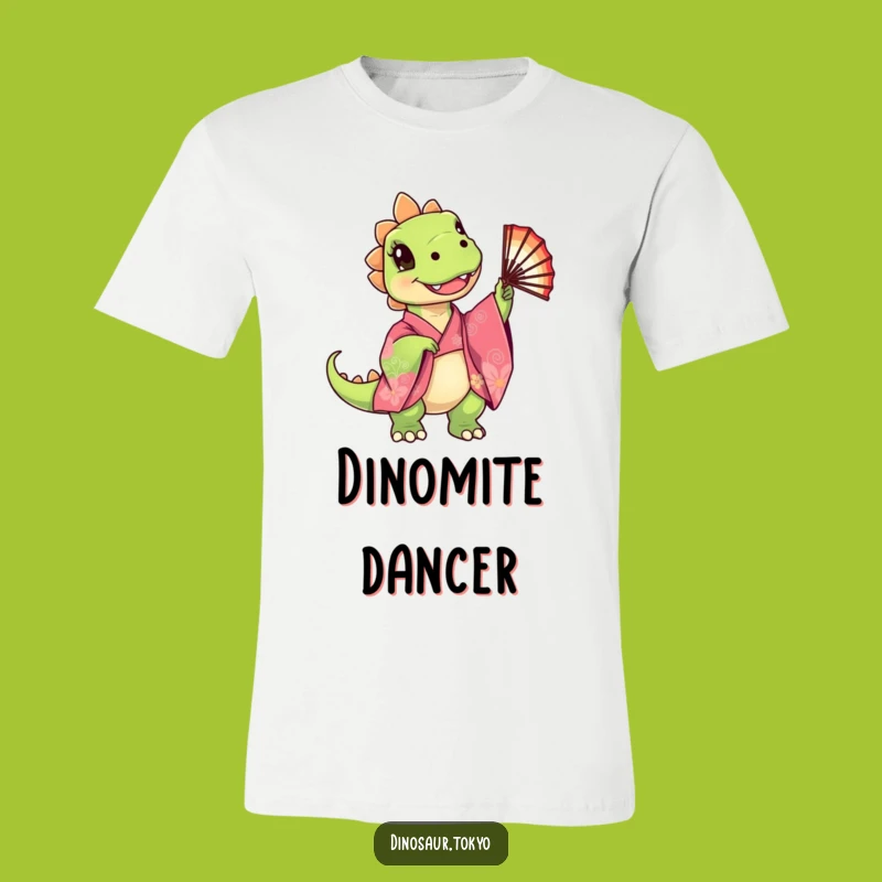 Funny Dino Kimono T-Shirt: Cute Dancer Style, Cool Funny Gift for Fun-Loving People