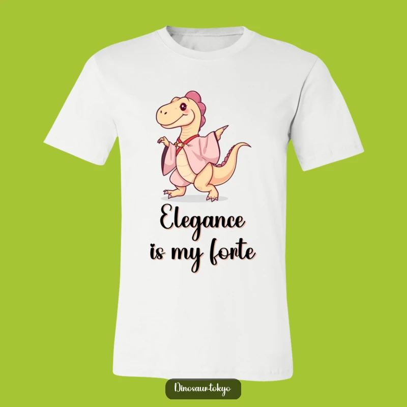 Funny Kimono Dinosaur T-Shirt: Hilarious Dance Move Tee for Dino Enthusiasts