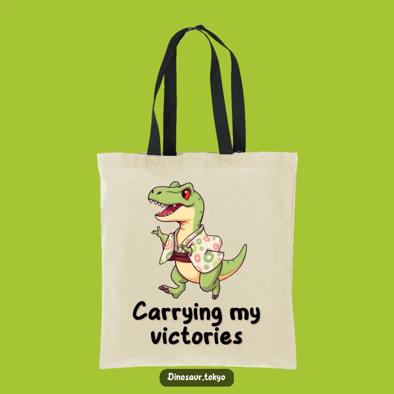 Funny Velociraptor Kimono Tote Bag - Carry Your Style with Dino Flair